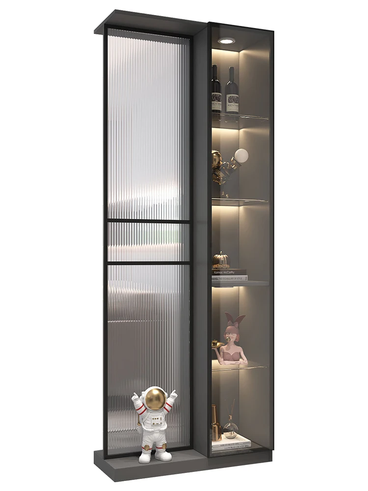 

Entrance foyer cabinet, living room screen partition cabinet, modern and simple home double-sided partition decorative cabinet