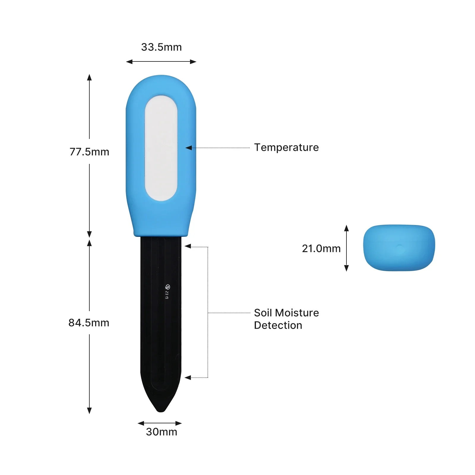 Smart Temperature Humidity Sensor ZigBee Soil Sensor MOES Plant Monitor Detector Garden Automation Irrigation