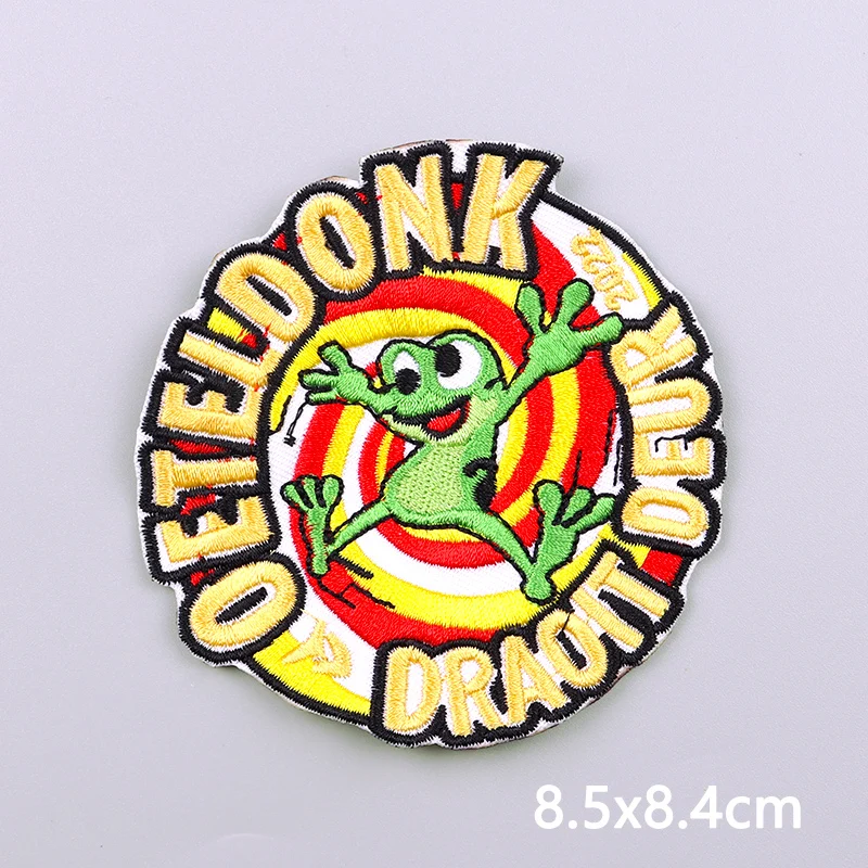 Oeteldonk Strijk Embleem Patch