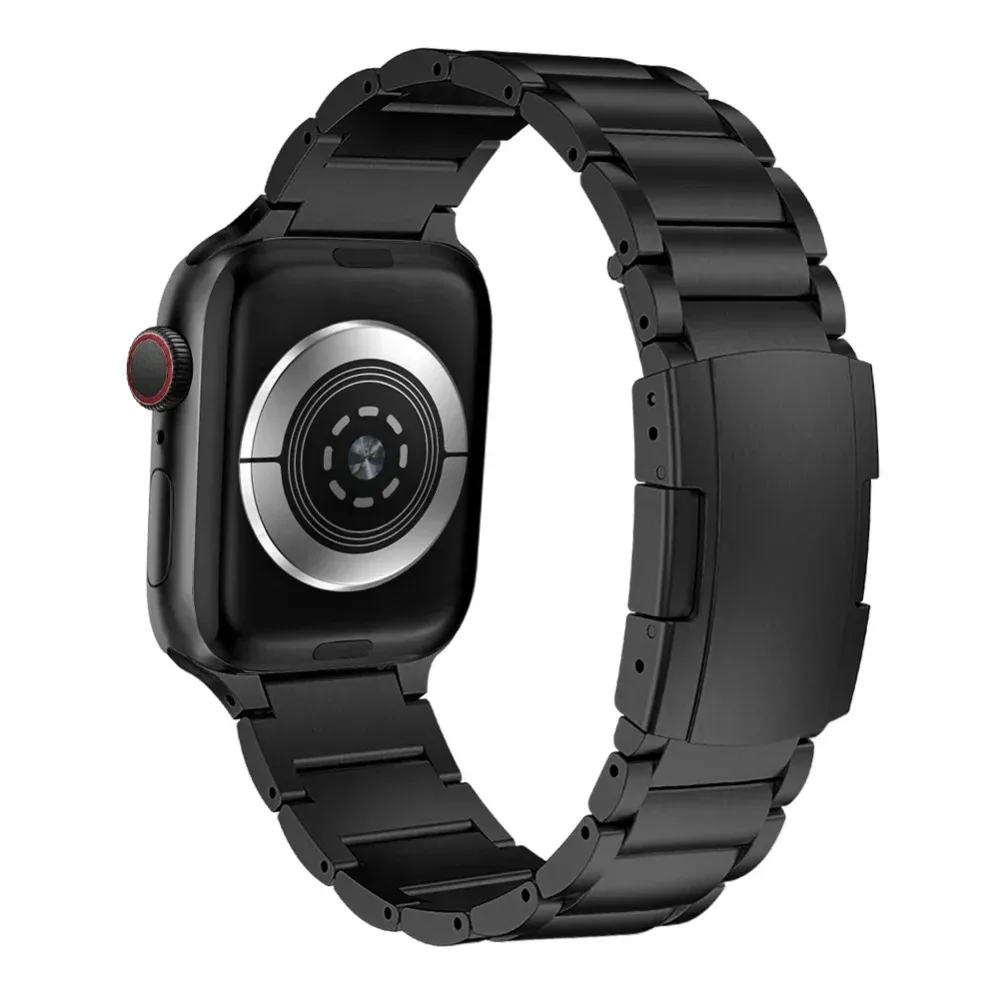 Titanium Metal Strap with Stainless Steel Bracelet