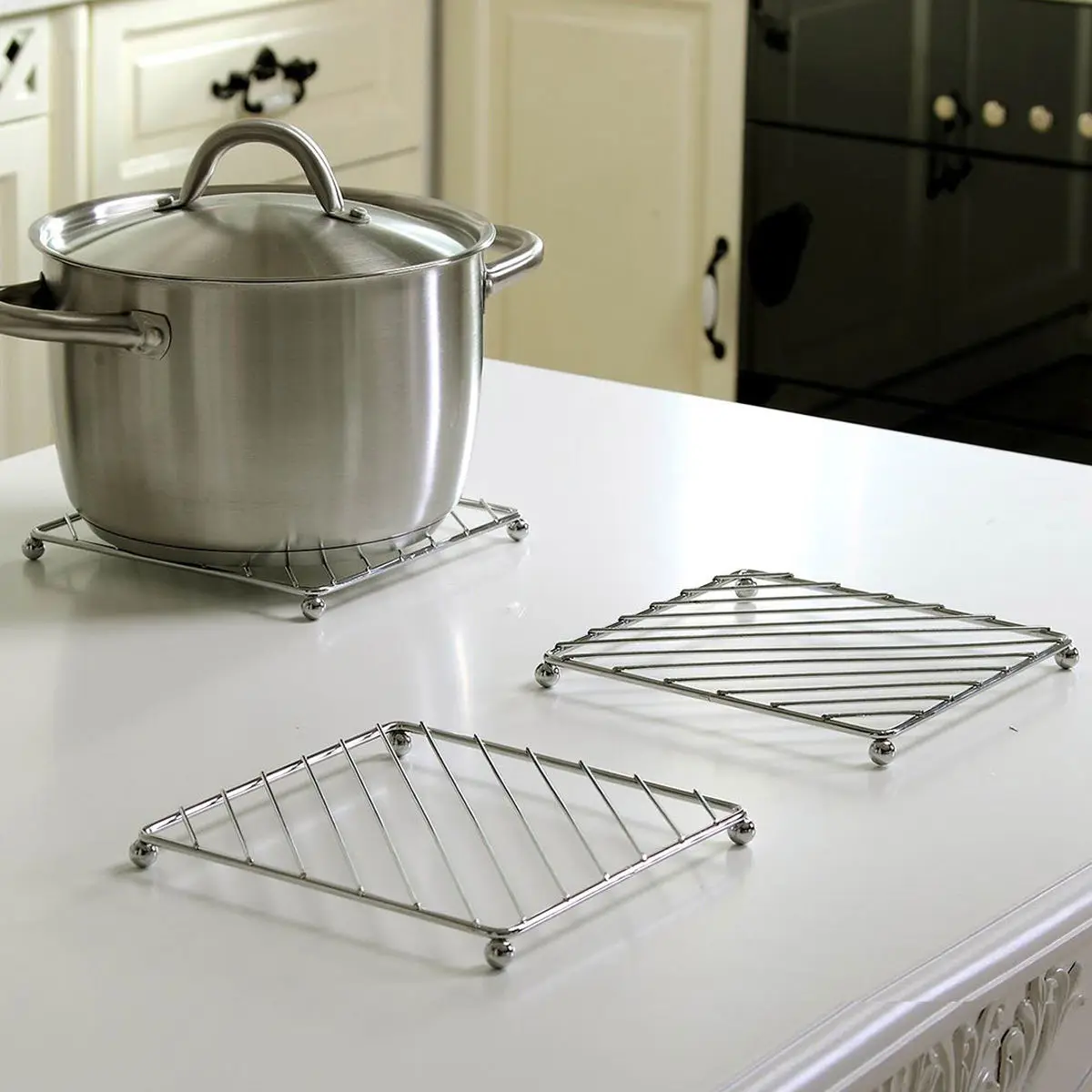 

Household Kitchen Pot Rack, Pot Mat, Dining Table Mat Drainage Rack