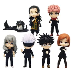 JJK Anime Collectible Action Figure Set - Itadori, Geto, Fushiguro, Sukuna, Mahito & Gojo Figures - Perfect Gifts & Decorative Ornaments (Model 1)