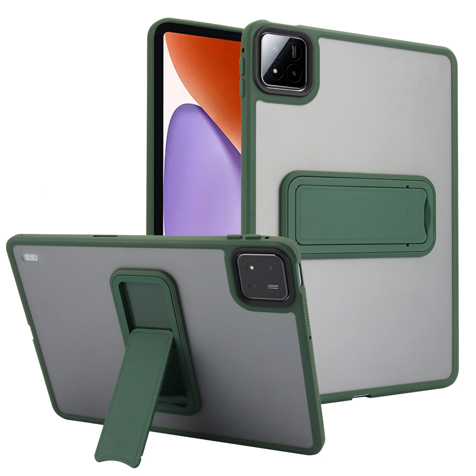 Versatile Protective Back Cover Case with Built-in Stand