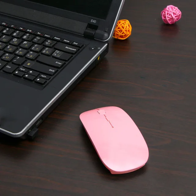 New 1600 DPI USB Optical Wireless Computer Mouse 2.4G Receiver Super Slim Mouse For PC Laptop as picture