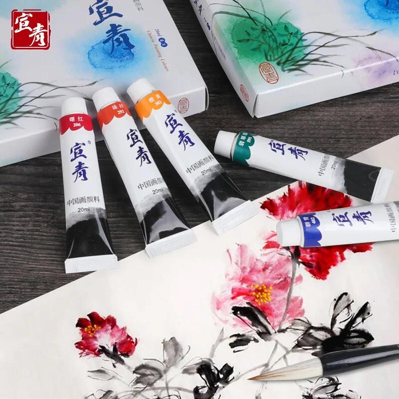 Fine Brush Calligraphy Mineral Paint for Artist Level