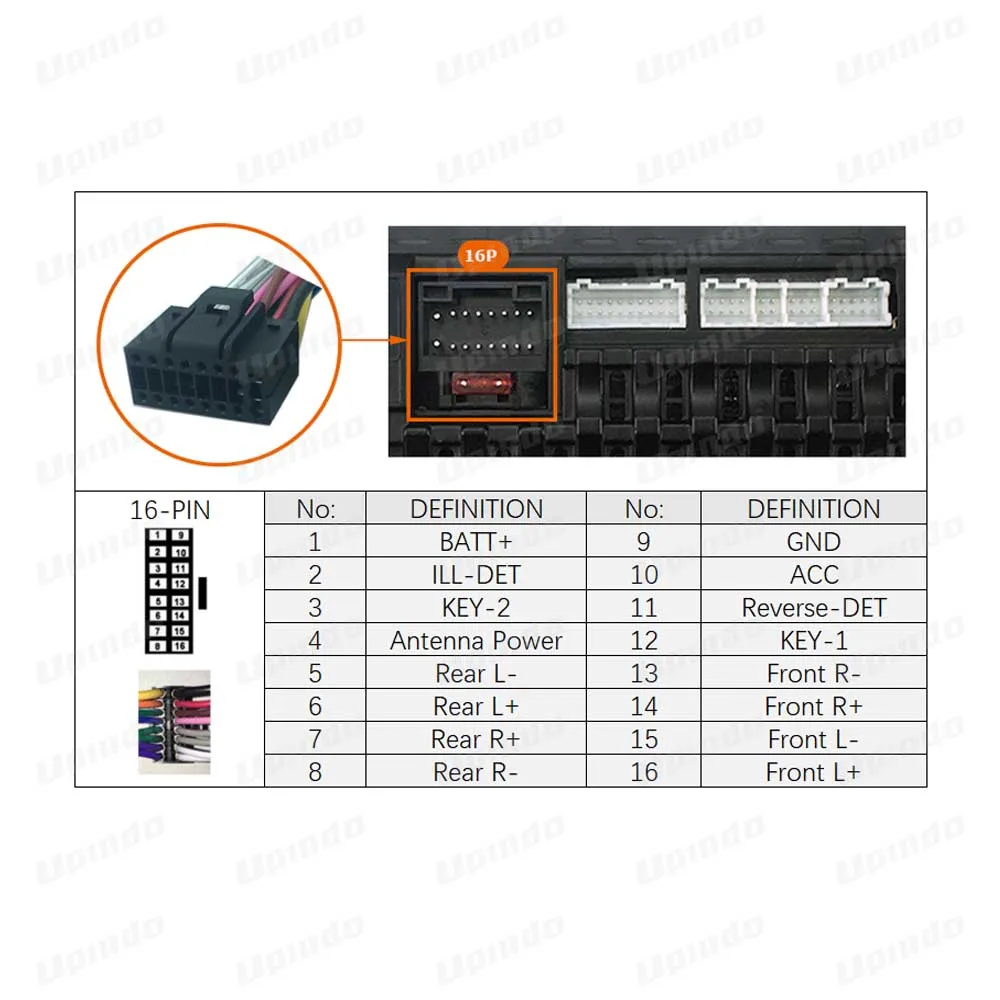 2 Din Car 안드로이드 라디오 배선 하네스 커넥터 Fiat Doblo 500 Punto Linea Bravo Palio Pand 용 CAN 버스가있는 소켓 케이블 전원