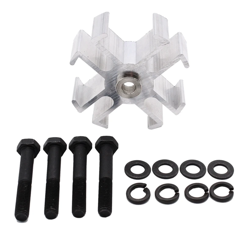 1 Inch Aluminum Mechanical Fan Spacer Kit For GM Chevy Ford Sbc Bbc 1.0