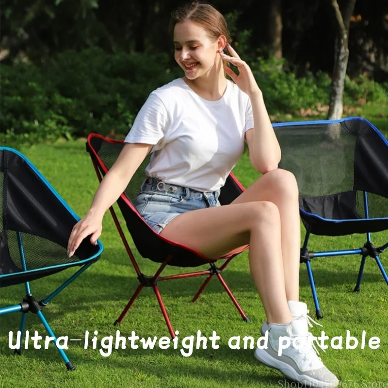 Ultralight Foldable Moon Camping Chair 4