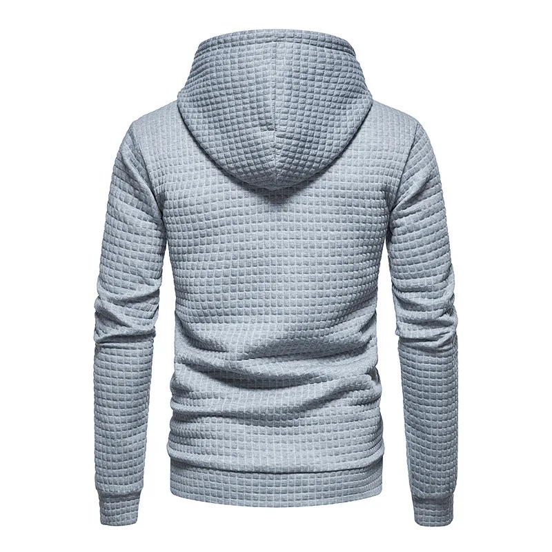 Solid Color Men Hoodies Fleece Warm Mens Sweatshirt Fashion Streetwear Casual Men's Loose Breathable Pullovers Brand Hoody