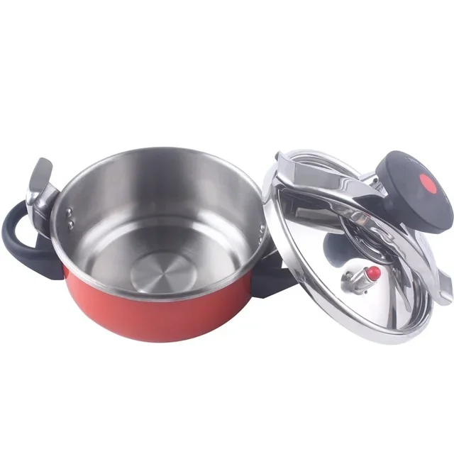 Dual-Use Gas Induction Pressure Cooker Soup  Cooker Universal Pot Stainless Steel Mini Pressure Cooker Safe And Easy To Clean 4