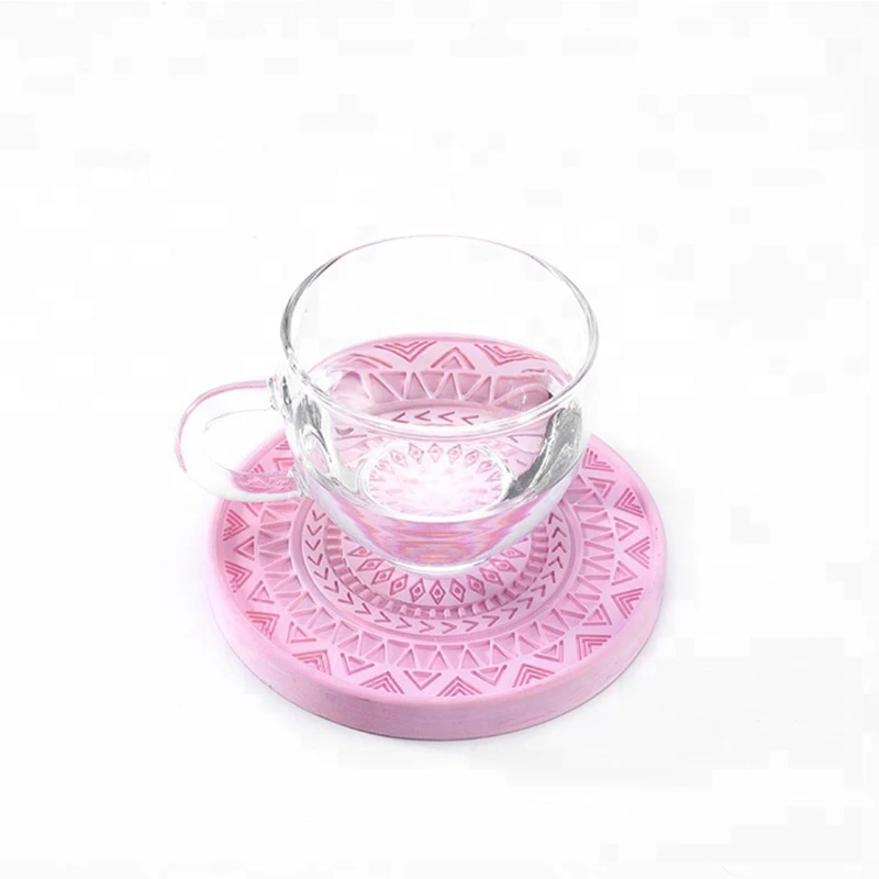 

Mandala Diy Homemade Mold Crystal Dripping for Creative Silicone Mold Crystal Drip Placemat Mold for Diy Craft