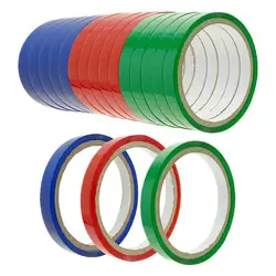 Premium 12mm Adhesive Sealing Tape for Packaging and Mailer Supplies (Assorted Color)
