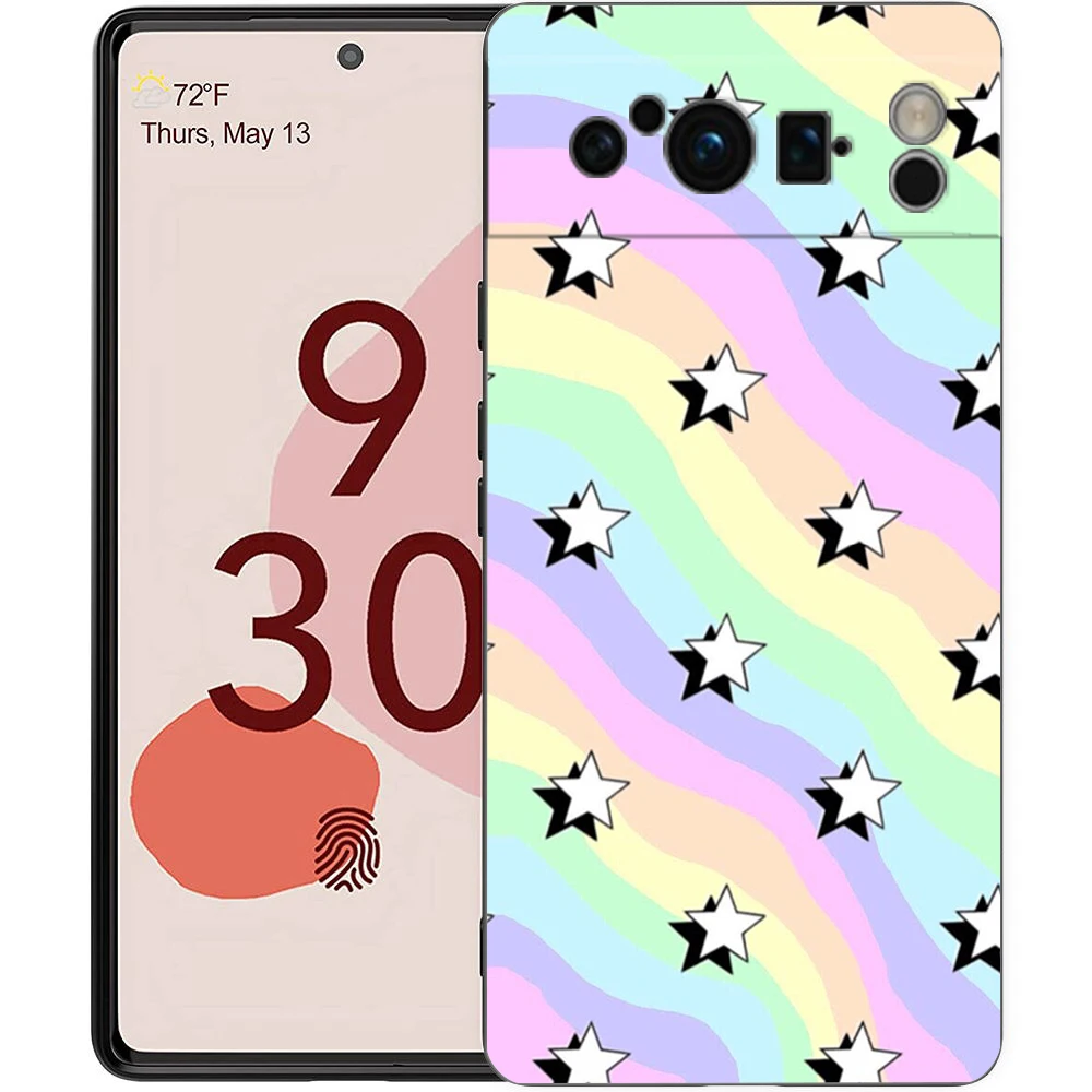 Colorful Stars Soft Phone Case Cover