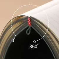 256 страниц из овчины A5, блокнот, дневник, деловой журнал, планировщик, органайзер для заметок, офисные школьные принадлежности — изображение 4