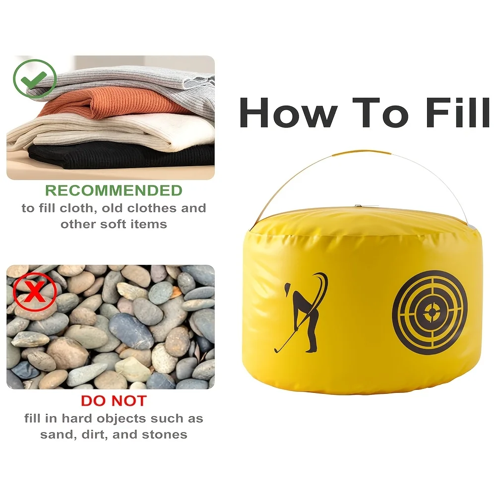 Portable Golf Hitting Practice Bag 6