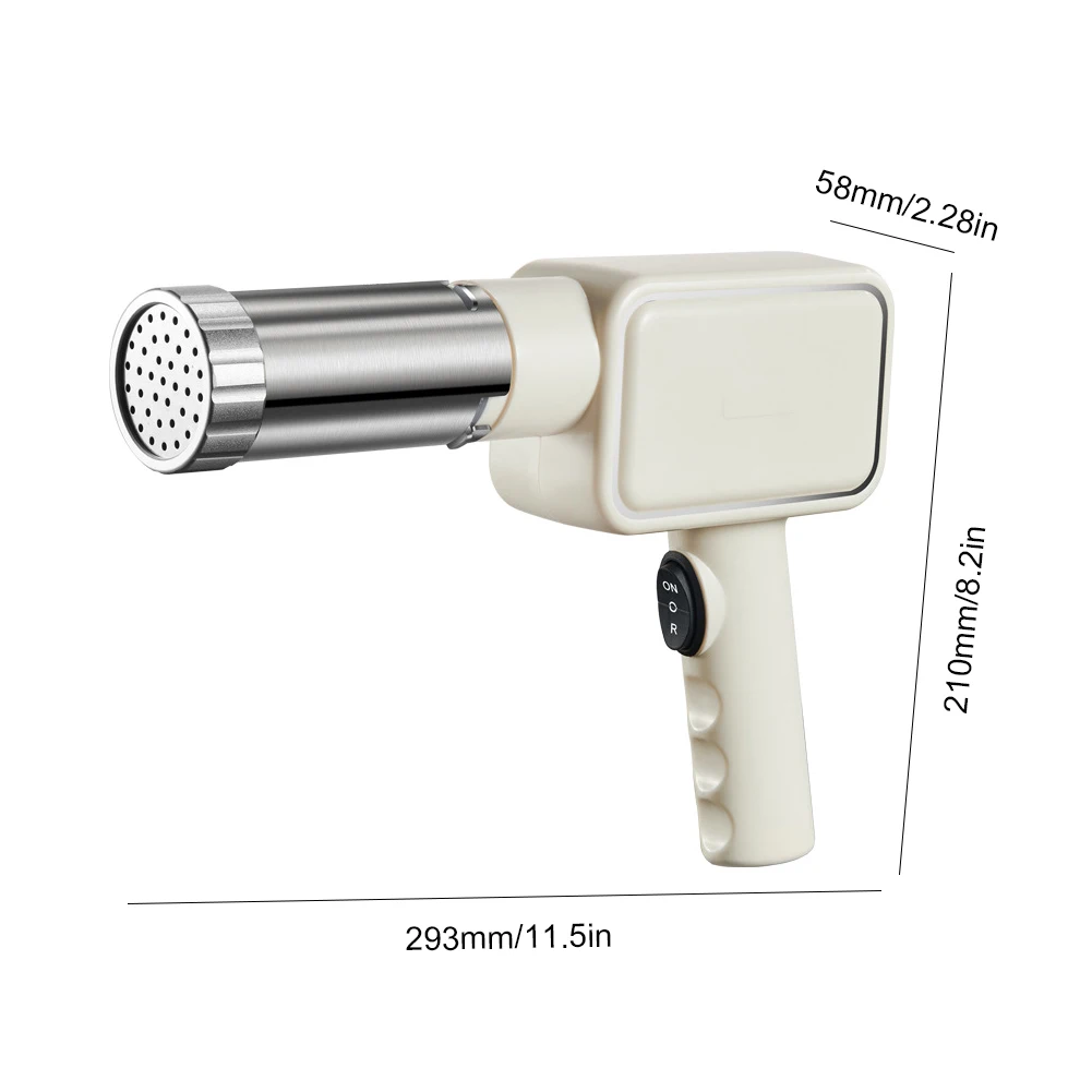 Handheld Automatic Dough Press Machine with 5 Different Shapes Portable Household Spaghetti Maker Pasta Extruder Kitchen Gadgets
