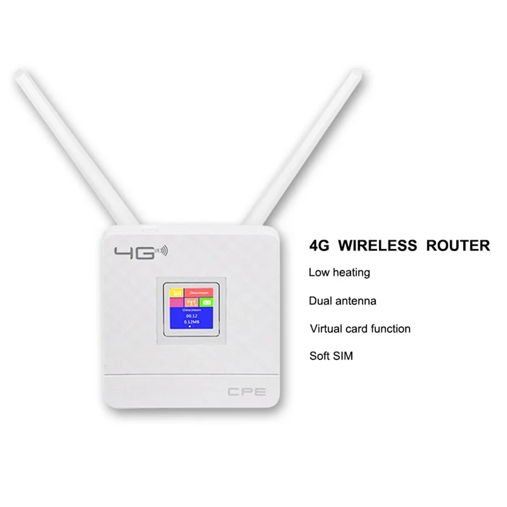 CPE903-E 4G 무선 라우터, 150Mbps 고속 4G LTE 라우터, 홈 호텔용 SIM 카드 슬롯 포함, IEEE 802.11b/g/n