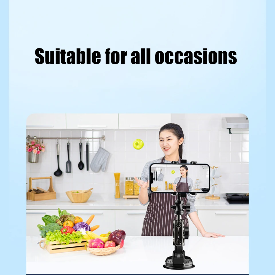 Tablet Holder Universal Metal Ball Head Bracket 360 Rotation for iPad 12.9" Samsung Xiaomi