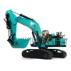New 1/8 Scale PC1250 Huge RC Metal Heavy Hydraulic Excavator Construction Digger Light Machine Finished Car Trucks Vehicle Toys 4