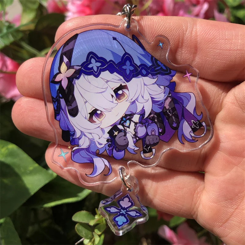 Honkai: Star Rail Robin Aventurine Firefly Acheron Black Swan Keychain Anime Game Accessories Pendant Prop Badge