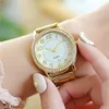 Luxury Watches Quartz Watch Stainless Steel Dial Bracele Watch Fashionable Simple Style Quartz Wristwatch Reloj Mujer Relogio 4