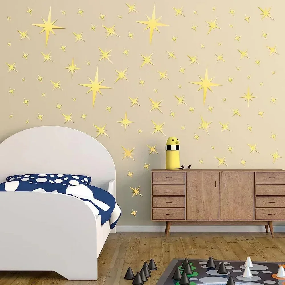 Star Mirror Wall Sticker 7