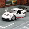 1/36 Porsche 911 GT3 RS Toy Car Model For Children RMZ CiTY Miniature Racing Free Wheels Pull Back Diecast Metal Collection Gift 2