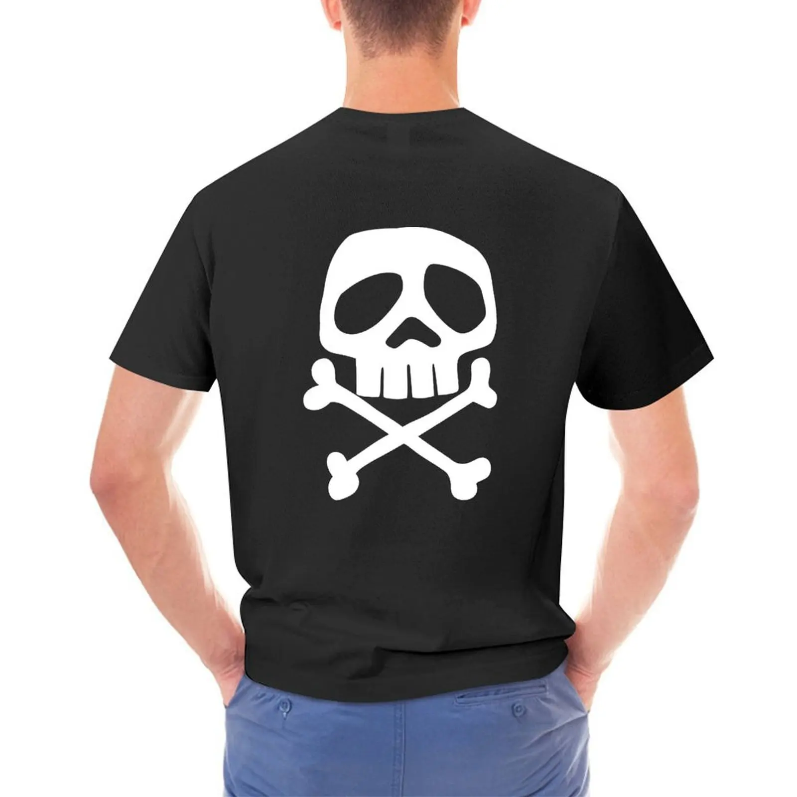 

Old School Punk Rock Skull T-Shirt plain plus sizes Aesthetic clothing shirts graphic tees mens graphic t-shirts