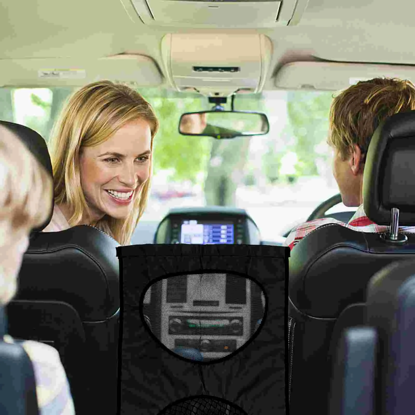 Baby Cars Rear Seat Protection Net Pet Barrier Dog for Vehicle Black Barriers Dogs