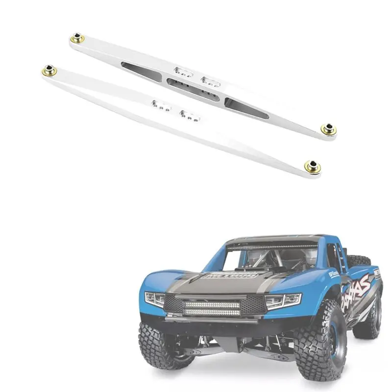 【지금 구매하세요】Traxxas Unlimited Desert Racer UDR 1/7 RC 자동차 업그레이드 부품 액세서리용 2개 금속 리어 트레일링 암 링키지