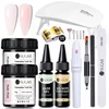 UR SUGAR 150g Extension Gel UV Set With 30ml Top Coat Base Gel Refill Package Camouflage Hard Gel Varnish Nail Art Manicure Kit 3