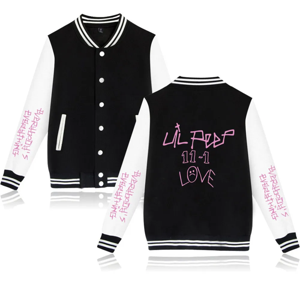 Lil Peep Hoodie Love Lil.Peep Men Sweatshirt Pullover Sweatershirts Male/Women Sudaderas Cry Baby Baseball Jacket Hoddies