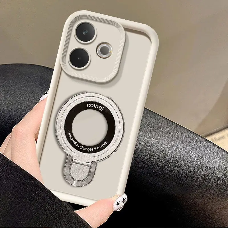 Universal 3D Holder Stand Soft Silicone TPU Phone Case