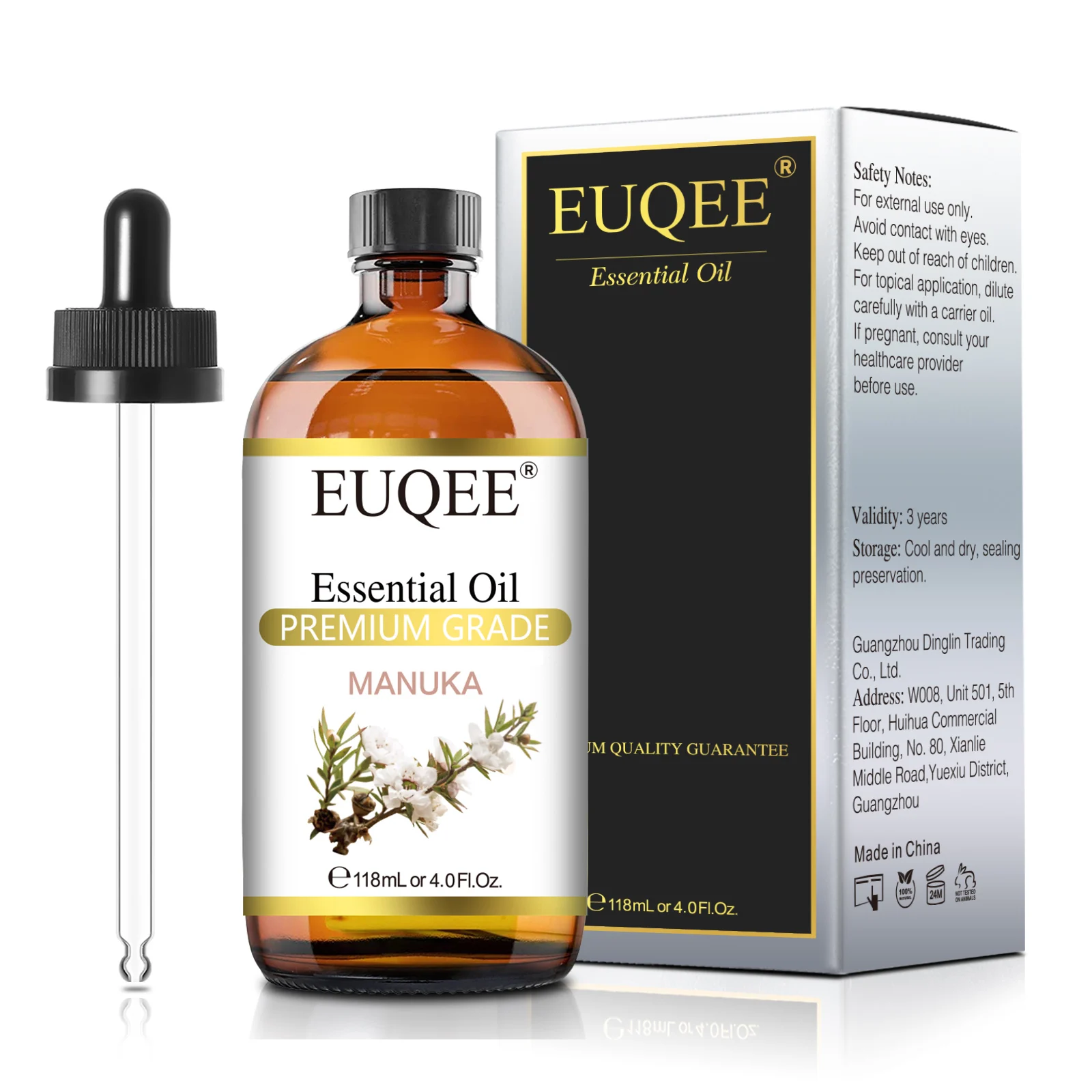 Aromatherapy Essential Oil Blend - Bergamot, Eucalyptus, Sandalwood, Cinnamon, Lavender