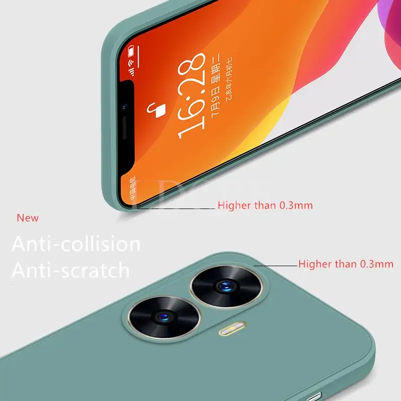 Sleek Liquid Silicone Protective Phone Case - TPU Rubber Cover
