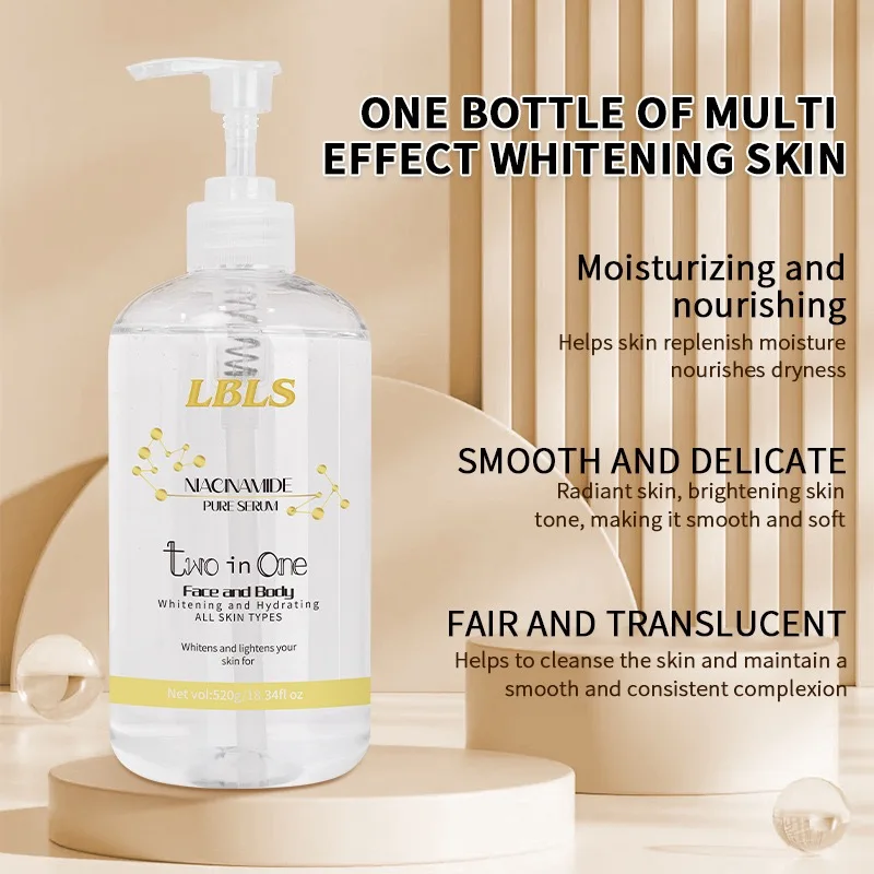 Niacinamide essence brightens the skin tone and nourishes moisturizing and moisturizing skin care locks