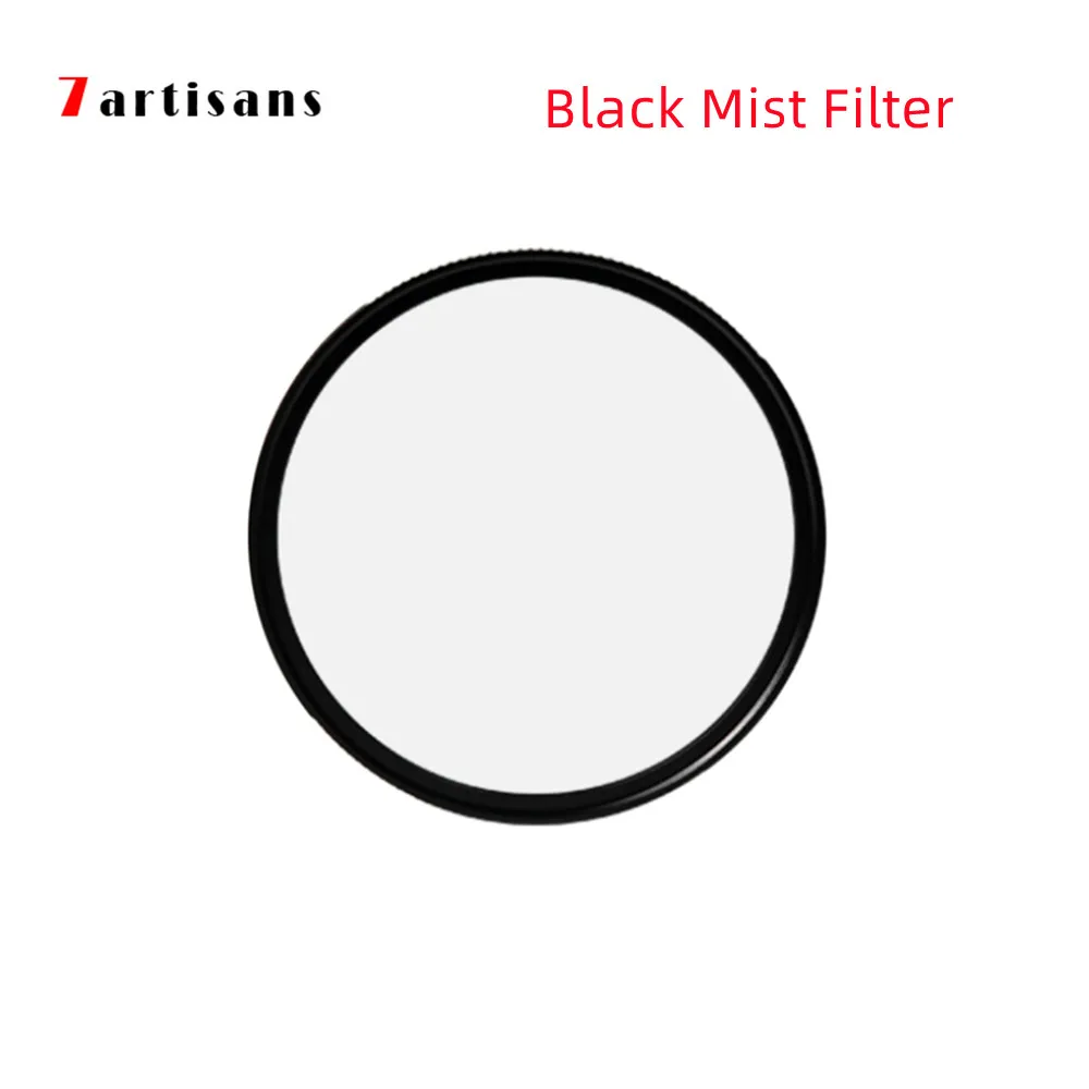 

7 artisans черное рассеивание тумана 1/2 1/4 1/8 линза фильтр для специальных эффектов Оптическое стекло AGC 46 49 55 58 62 67 72 77 82 мм