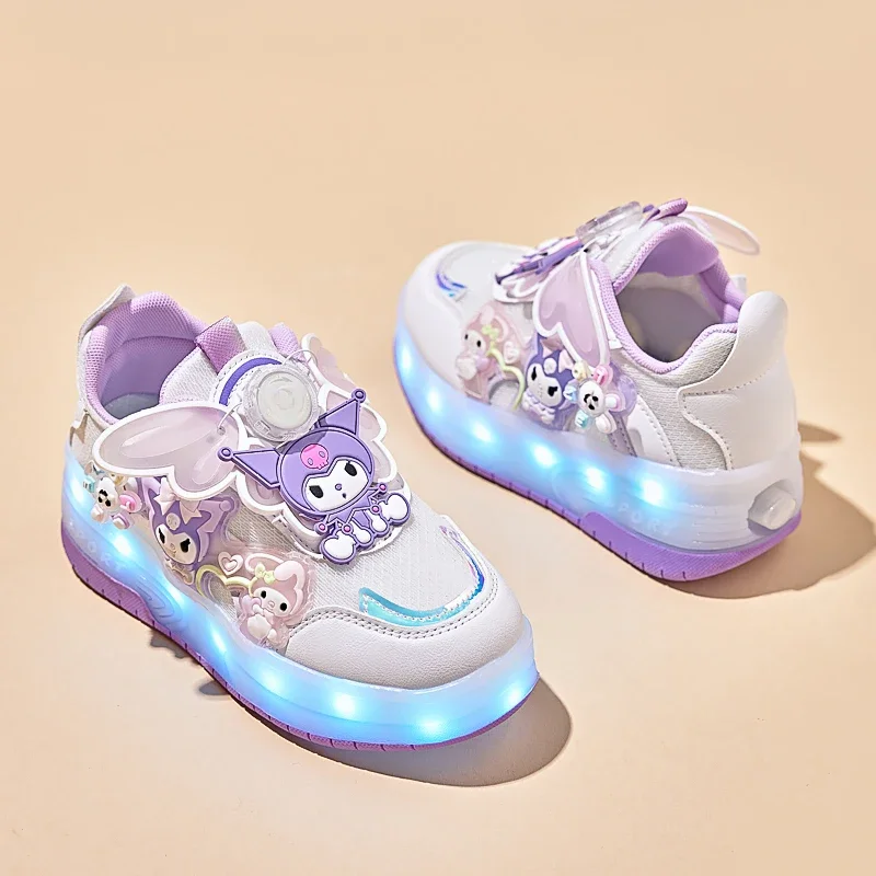 مصباح ليد للأطفال أحذية تزلج دوارة بنين بنات 2 عجل...