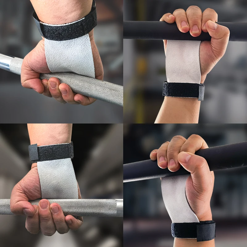 Weightlifting Mitts for Crossfit or Gymnastics Athletes Gym Grips Gloves Pull-ups Lifting  Support Palm 	calleras 4