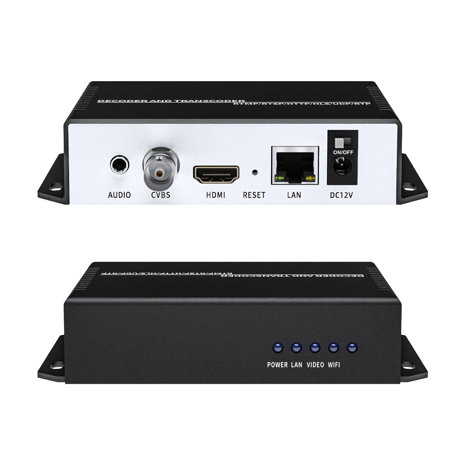 Topbox 4K60 Interlance Stream H.265 H.264 Transcoder SRT RTSP Rtmp dekoder wideo HDMI przechwytywanie