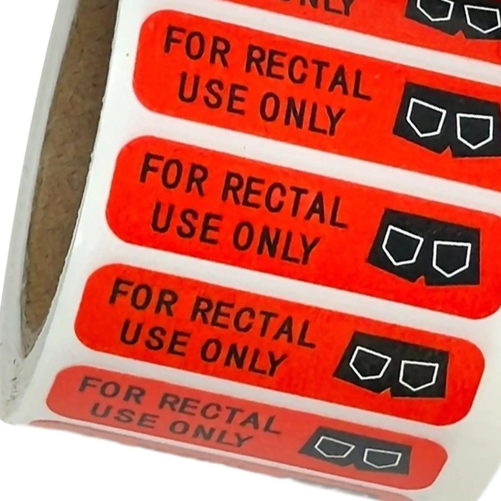 500 for Rectal Use Only Stickers 1.80 500 for Rectal Use Only Stickers 1.80