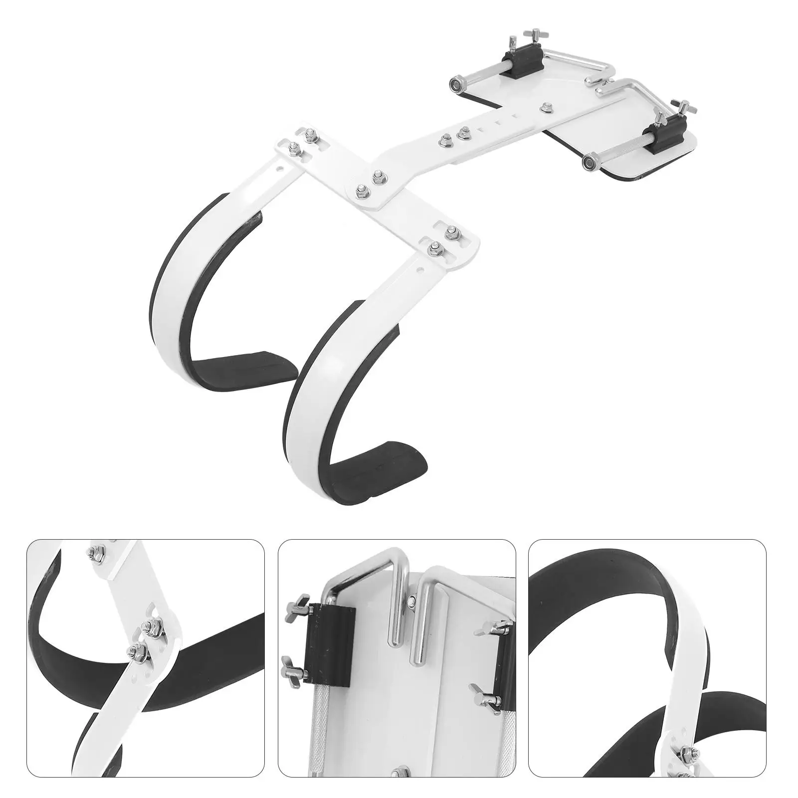 Snare Drum Back Stand Accessories Kit Shoulder Strap Aluminum Alloy Carrier Holder