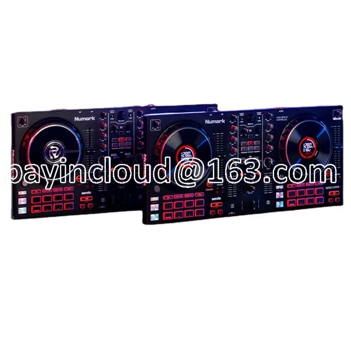 Numark Platinum FX DJ Controller Disk Recorder Display Turntable DJ Starter  Disc