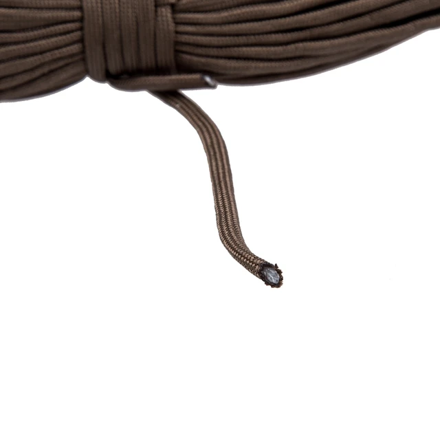 2X 100Ft 550 Cord Para Cord Para Chute Survival Cord - Coyote Brown