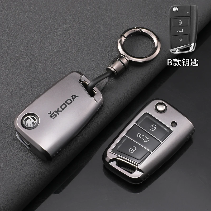 B-black keychain