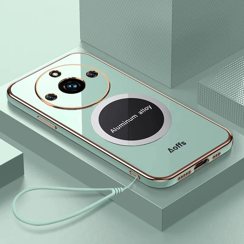 Soft Plating Magnetic Protective Back Cover