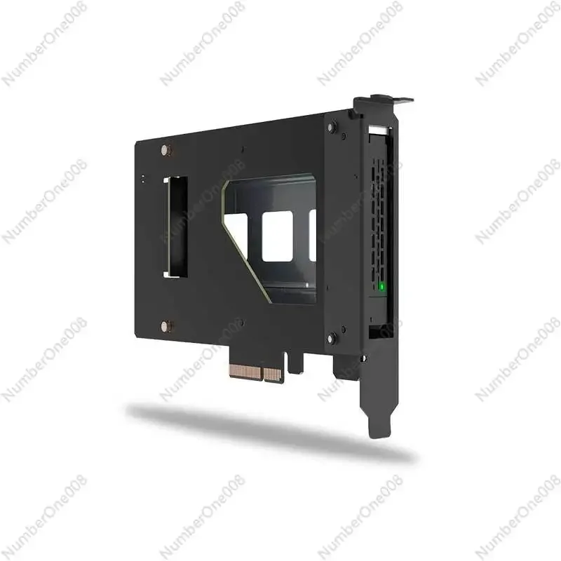 ICY DOCK 하드 디스크 확장 카드 U.2 NVMe SSD PCIe 어댑터 하드 디스크 추출 상자 MB111VP-B