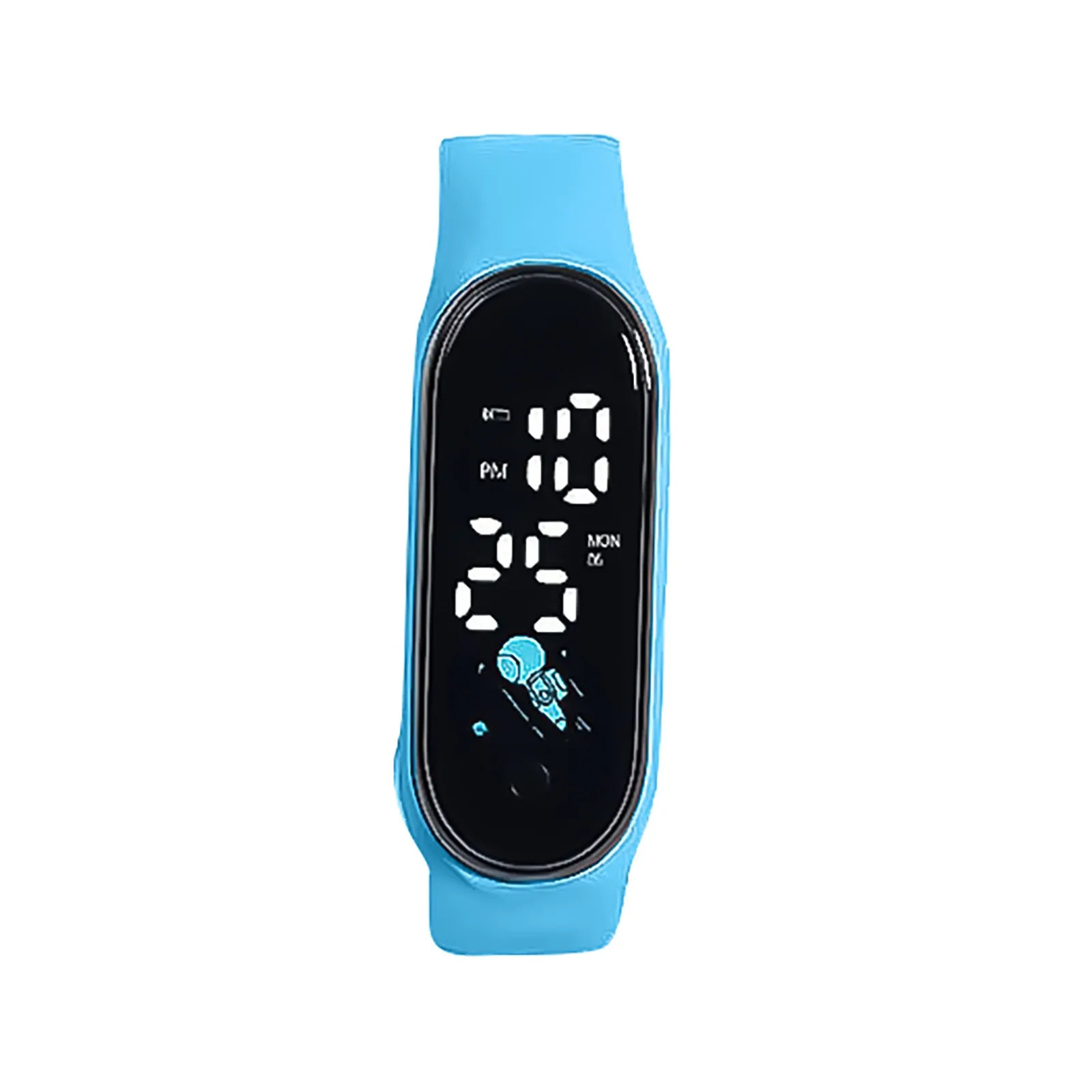 

Children Electronic Watches Outdoor Sports Touch Bracelet Watch Led Display Adjustable Trendy Silicone Strap Kids Watch Reloj