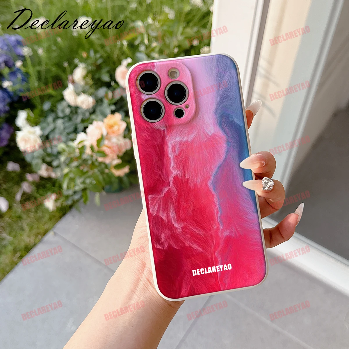 Customized TPU Soft Case with Personalized Name and Photo – Durable and Flexible Phone Cover