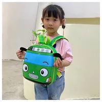 Tayo Cartoon Little Bus Schoolbag Children Bags Children'S Cute Backpack Kids Bag Suitable For 1-6 Years Old Kids Boys Gifts 5